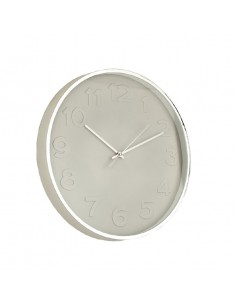 Reloj de pared beige 40cm Idun