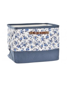 Cesta floral azul Milot