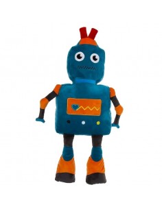 Cojín infantil robot azul