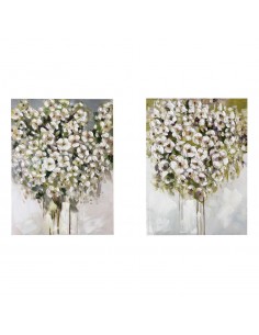 Cuadro lienzo floral 80cm... 2