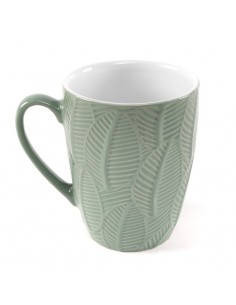 Taza mug verde 400ml Flavia