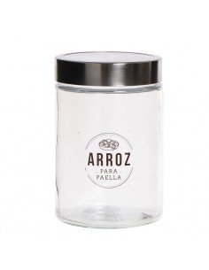 Bote cristal 1200ml arroz...