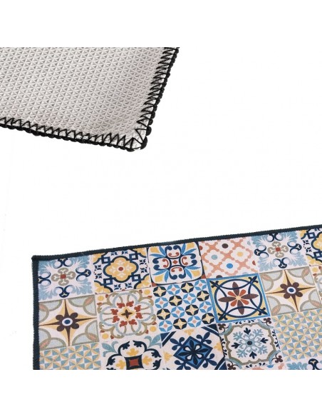 Alfombra antideslizante cocina azulejos 50x90cm
