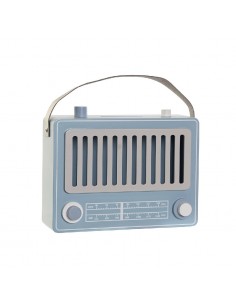 Hucha madera radio vintage